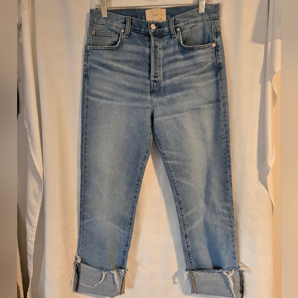CQY Women's Light Blue Jeans